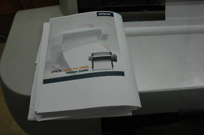 Epson stylus pro 10000 wide format printer plotter