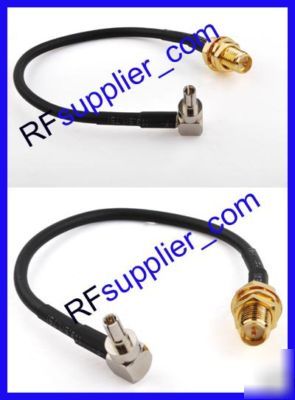 1OPCS rp-sma female to CRC9 male huawei usb modem cable