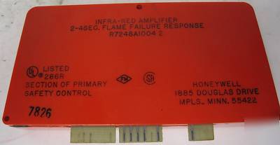 Honeywell infrared flame amplifiers R7248A10042