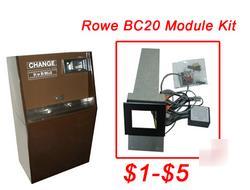 Rowe BC20/25/25MC $1-$5 bill changer update kit