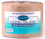 Tape for koolglide 66' roll seam carpet installation