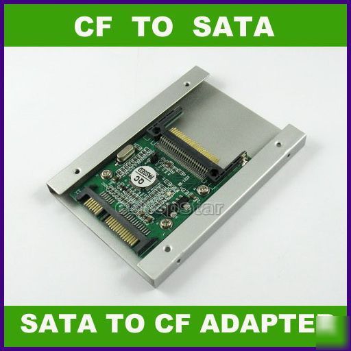 Compact flash cf card type to sata adapter converter