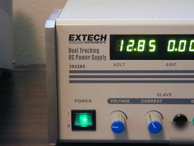 Extech 382285 dual tracking triple output power supply