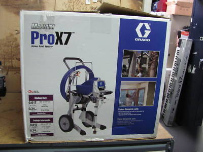 New magnum by graco pro X7 airless paint sprayer 