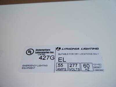  lithonia lighting 277 v emergency light fixture 