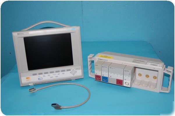Nib hp viridia 24C color monitor, ibp, p, ecg & SPO2