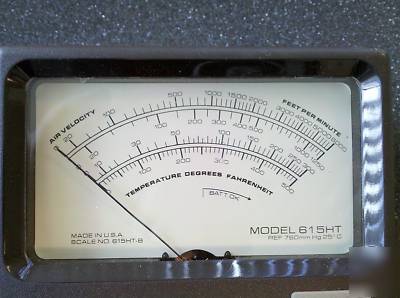 Omega model 615HT air velocity meter.. anemometer