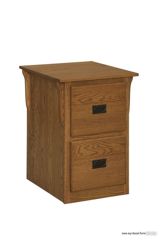 Solid panel mission 2 drawer verticle filing cabinet