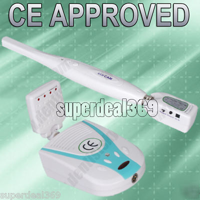 Wireless dental intraoral camera 1/4' ccd equipment