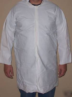30 dupont nexgen ng 210 white disposable lab coats 2X