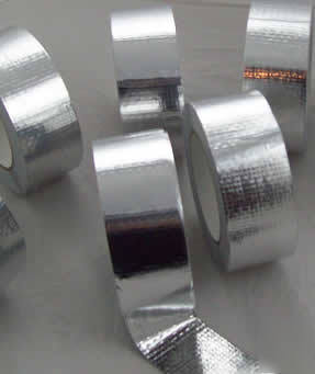6 x heavy duty aluminium foil tape,insulation/hydro-ph