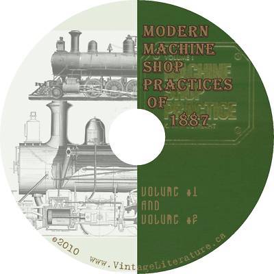 Modern machine shop - {7} vintage books on dvd