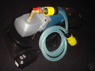 Adjust variable speed water feed polisher grinder decor