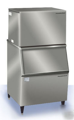 New franklin chef air cooled 600 lb ice cube machine