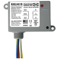 New rib relay RIB2401B enclosed 20 amp spdt relay 