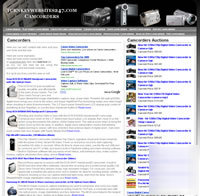 Profitable internet business camcorder website for sale