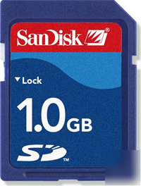 Sandisk 1 gb sd palm expansion card palm E2 sd-1GB-s