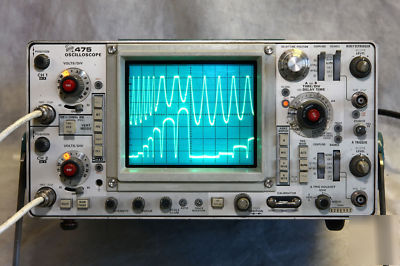 Tektronix 475 oscilloscope 200 mhz *ac/dc operation*