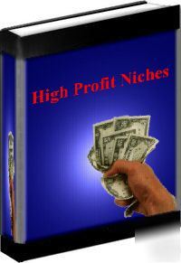 Red hot, high profit niches w/bonus on cd