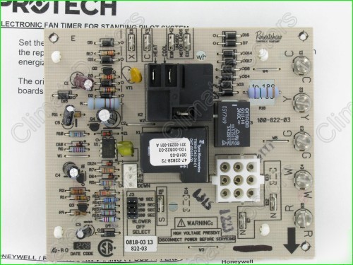 New rheem ruud 47-22827-83 fan control circuit board 