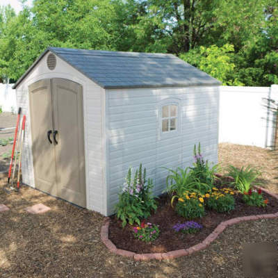 10' x 8' outdoor tool storage shed building 10FT x 8FT