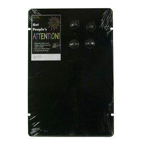 16 x 24 black window mount board sign acrylic 