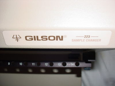 Gilson 223 liquid sample changer and 178258 506C module