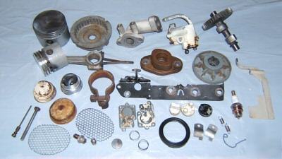 Group of misc. small engine engine parts