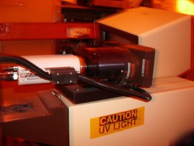 Microvision 215 wafer inspection station laserline