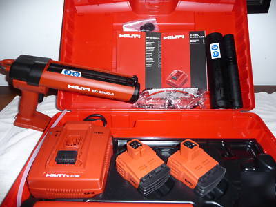 New hilti ed 3500-a 14.4V cordless epoxy dispenser kit - 