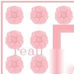 Simple pink flowers auction listing template