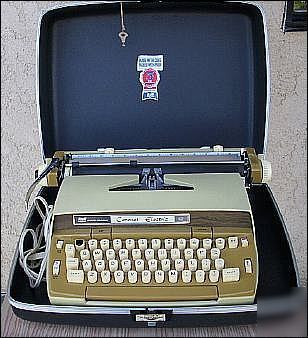 Smith corona coronet 12 portable electric typewriter
