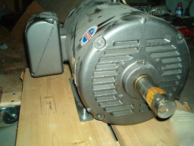 Unused surplus baldor 30 hp a c electric motor 3 phase