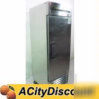 Used true 23 cubic foot capacity single door cooler