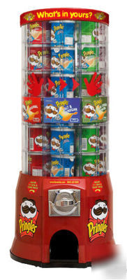Pringles vending tower