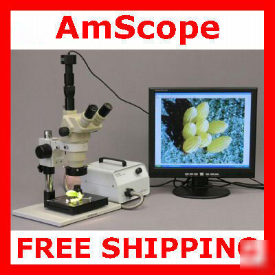 Ultimate 3.25X-90X zoom microscope + 3M USB2 camera