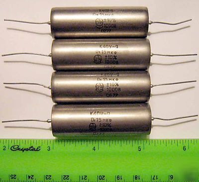 0,15UF 1000V K40Y-9 pio capacitors nos 10 psc.