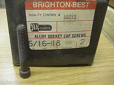  5/16-18 x 2â€ socket head cap screws brighton best