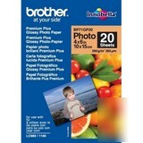 Brother 20-sheets 4X6 gloss inkjet paper - BP71GP20