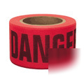 Contractor barricade tape- red 