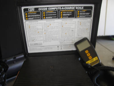 Cps CC220 refrigerant charging scale