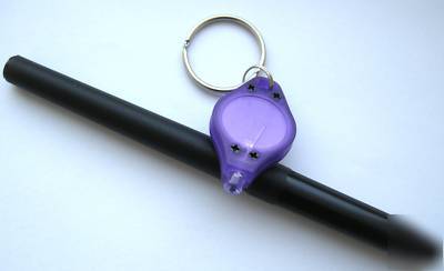 Invisible ink marker spy pen uv light keychain 3IN1