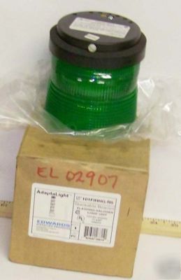 New 1 edwards stackable beacon light green 