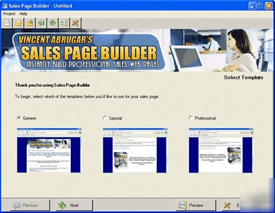 Sales page builder software