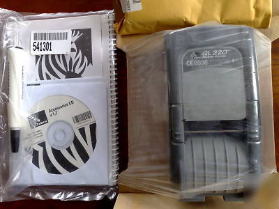 Zebra QL220 mobile printer - barcode label printer
