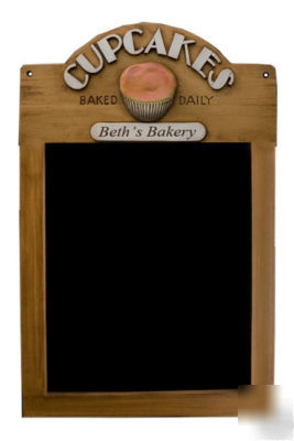 Cupcake bakery chalkboard menuboard restaurant custom