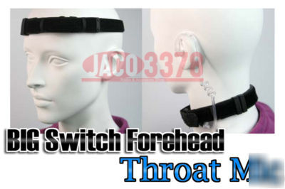 E94 big switch forehead / throat mic