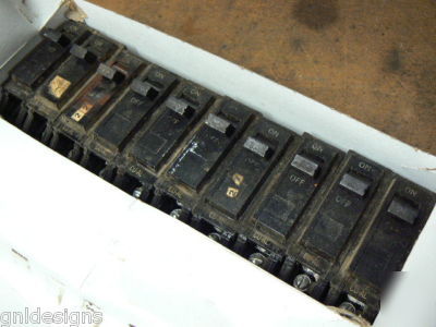 10 pack ge tql circuit breakers TQL1120 20 amp 1 pole 