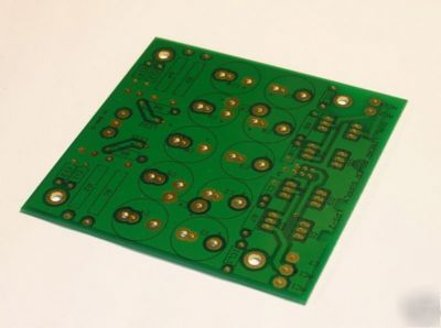 Dual rail power supply pcb for audio amplifiers