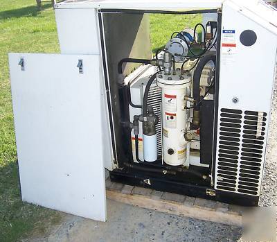Ingersoll rand ssr-EP15SE 15 hp air compressor package